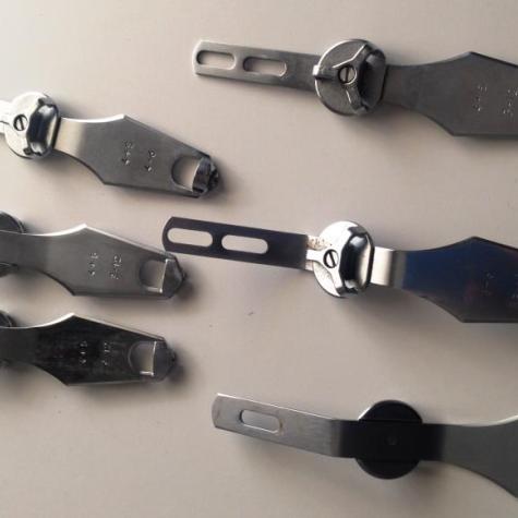 guia hilos para maquina Stoll